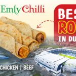 Best Roll in Dubai – Delicious Chicken Roll with Flavorful Spices.