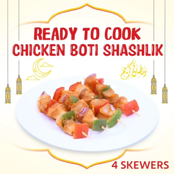 CHICKEN BOTI SHASHLIK