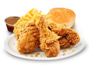 Fried Chicken Meal in Dubai